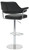 Concorde Signature Real Leather Bar Stool Black