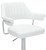 Concorde Signature Real Leather Bar Stool White