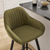 Velluto Velvet Olive Green Kitchen Bar Stool