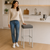 Cube Bar Stool Charcoal