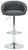 Luca Bar Stool Charcoal