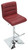 Luscious Bar Stool Berry Red