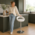 Sorrento Kitchen Bar Stool White
