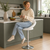 Sorrento Kitchen Bar Stool White