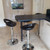 Sorrento Swivel Bar Stool Black