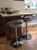 Sorrento Swivel Bar Stool Silver