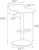 Baceno Bar Stool Black