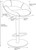 Sorrento Kitchen Bar Stool Red