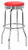 Retro Bar Stool Red
