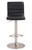 Aldo Brushed Bar Stool Black
