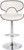Carcaso Bar Stool White