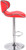 Carcaso Bar Stool Red