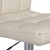 Allegro Real Leather Bar Stool Cream