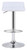 Baceno Bar Stool White