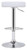 Baceno Bar Stool White