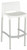 Goi Kitchen Stool White