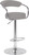 Zenith Bar Stool Slate Grey