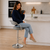 Zenith Bar Stool Slate Grey