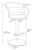 Zenith Bar Stool Blue