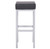 Cube Bar Stool Black