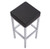 Cube Bar Stool Black