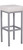 Cube Bar Stool White