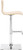 Venezia Bar Stool Oak