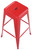 Set of 2 Oslo Bar Stools Red