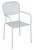 Set of 4 Patterned Bar Stools White