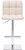 Deluxe Allegro Bar Stool Cream