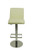 Deluxe Snella Real Leather Bar Stool Cream