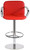 Deluxe Bueno Bar Stool Red