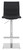 Deluxe Rovigo Bar Stool Black