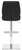 Deluxe Ravenna Bar Stool Black