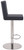 *ONLY 1 LEFT* Deluxe Alessa Bar Stool Black