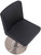 *ONLY 1 LEFT* Deluxe Alessa Bar Stool Black