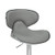Deluxe Carcaso Bar Stool Slate Grey