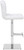 Deluxe Allegro Bar Stool White