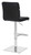 Deluxe Moderno Bar Stool Black
