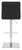 Deluxe Moderno Bar Stool Black
