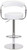 Deluxe Zenith Bar Stool White