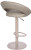 Deluxe Sorrento Kitchen Brushed Bar Stool Grey