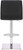 Deluxe Aldo Bar Stool Black Square Base