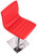 Deluxe Aldo Bar Stool Red Square Base