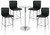Aldo Fixed Height Bar Stool and Como Table Package