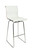 Rovigo Fixed Height Curved Bar Stool and Como Table Package