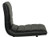 Aldo Fixed Height Curved Bar Stools Black