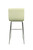 Aldo Fixed Height Curved Bar Stools Cream