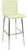 Aldo Fixed Height Bar Stools Cream