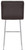 Allegro Fixed Height Bar Stools Brown